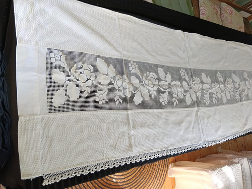 Antike gardine vorhang - 1,