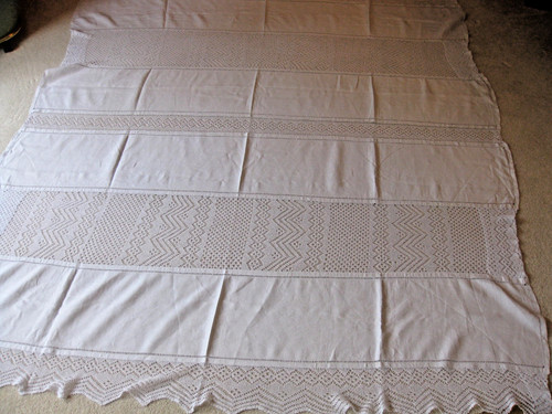 Große rein leinen - große, tischdecke