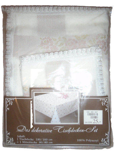 Tischdecken set vintage - -,