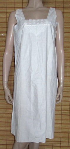 Weisses nachtkleid spitze - weisses,