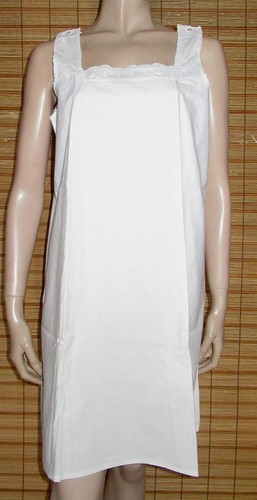 Weisses nachtkleid - weisses,