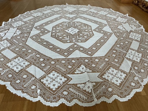 Antike tischdecke art deco - ,