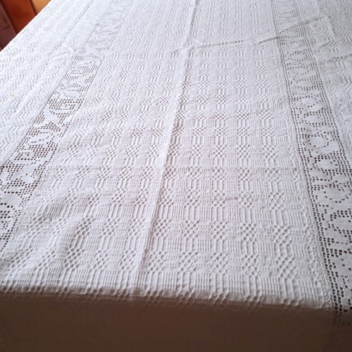 Antike tischdecke baumwolle - baumwolle, u