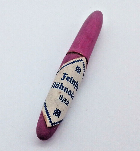 Antikes nähnadel etui aus - nähnadel-etui,
