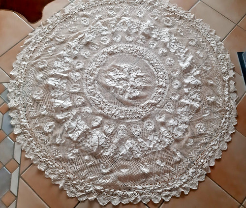 Vintage jugendstil tischdecke - vintage,