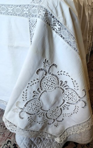 1908 art nouveau tischdecke - 1908,
