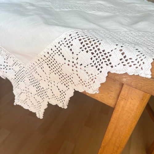 Vintage alte tischdecke - vintage,
